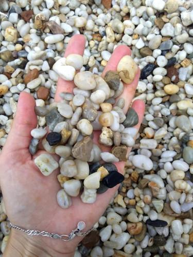 Галька жемчужная фр. 10-20 мм.