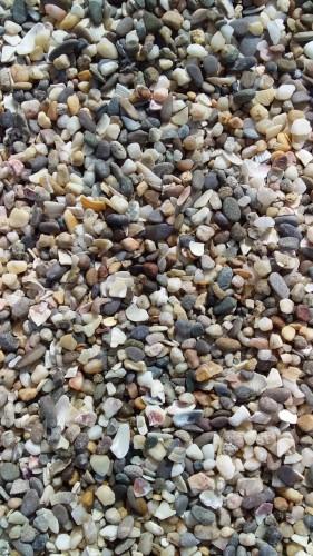 Галька крымская  фр. 3-5 мм.
