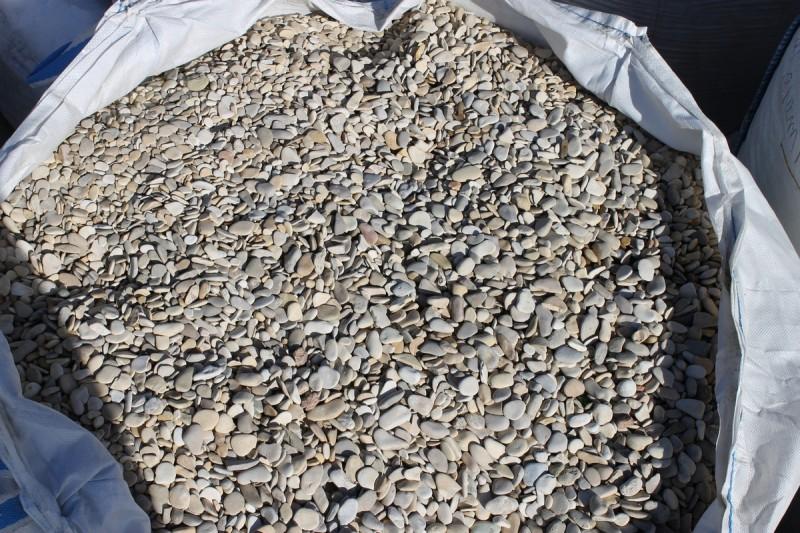 Галька каспийская фр. 10-20 мм.