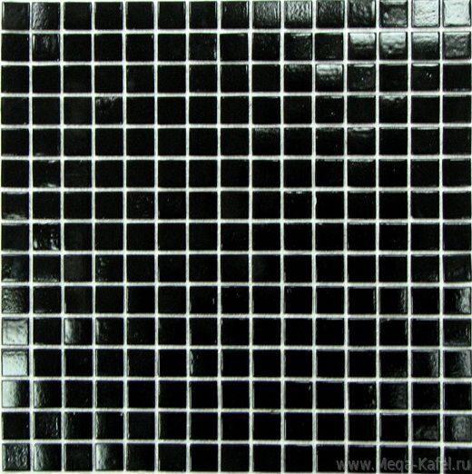 Мозаика стеклянная Simple Black (на бумаге)