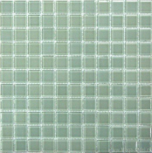 Мозаика стеклянная White glass