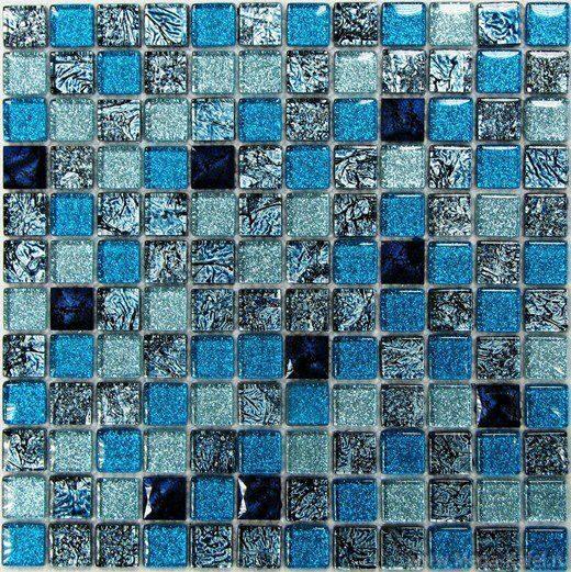 Мозаика стеклянная Satin Blue