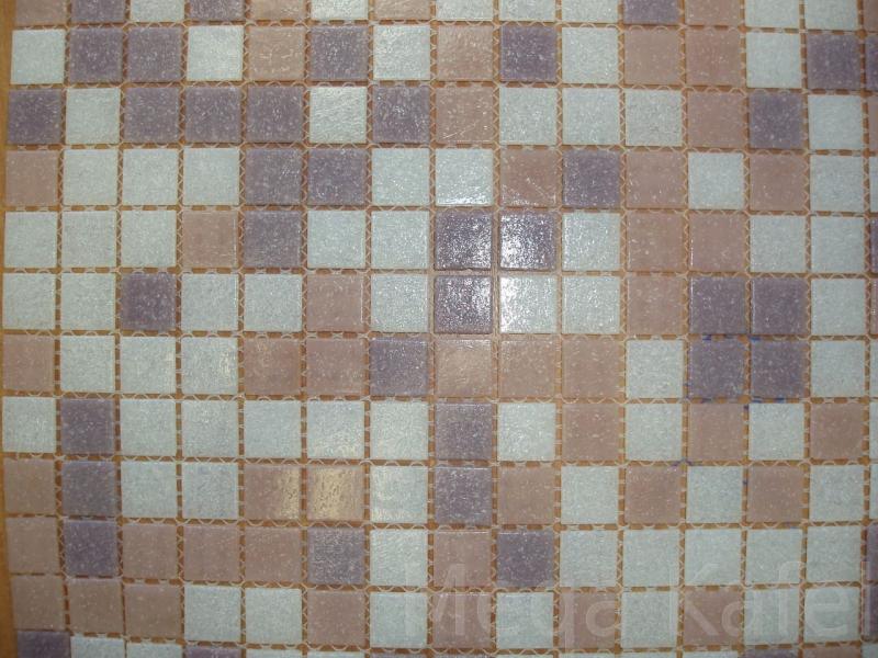 Мозаика стеклянная Микс Lilac pearls