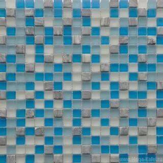 Мозаика на сетке стеклянная GS083