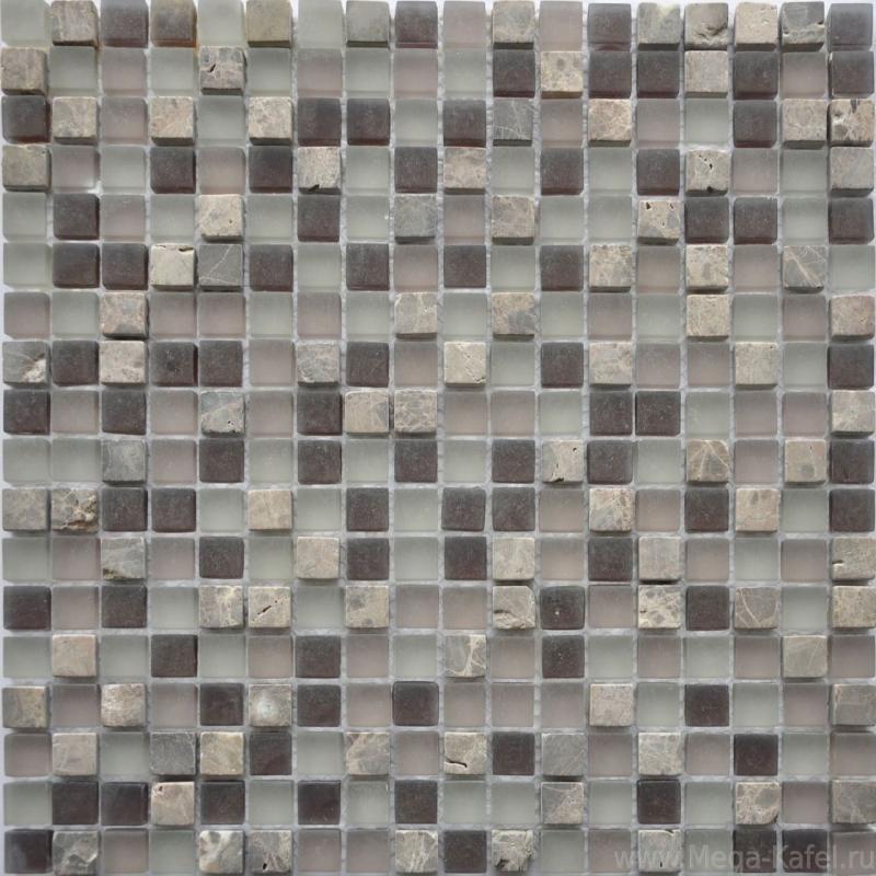 Мозаика на сетке стеклянная GS094