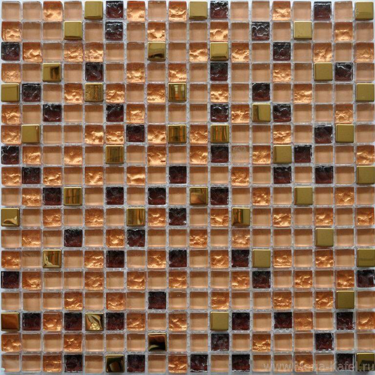 Мозаика на сетке стеклянная BXGS091A