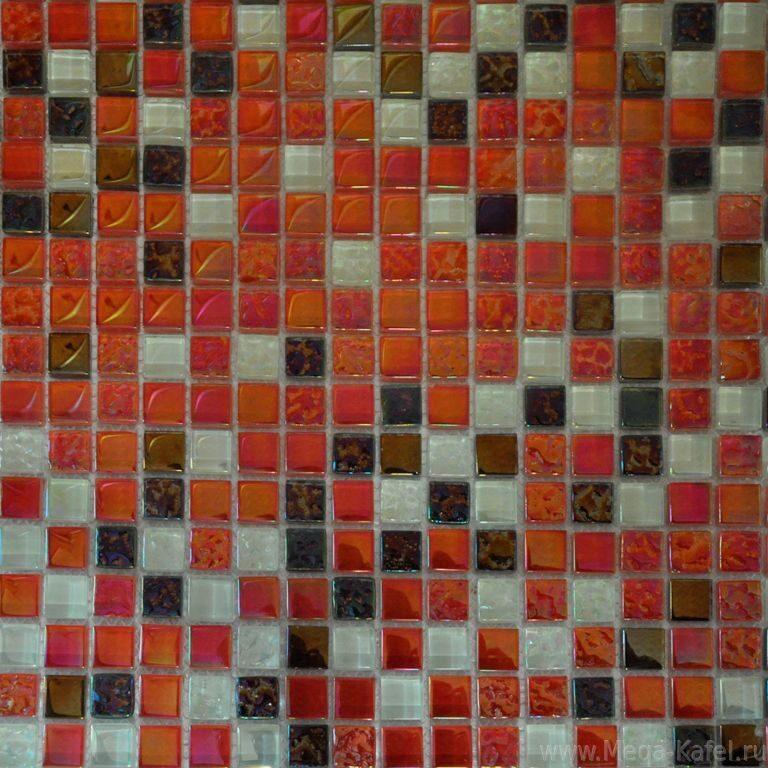 Мозаика на сетке стеклянная DGS016