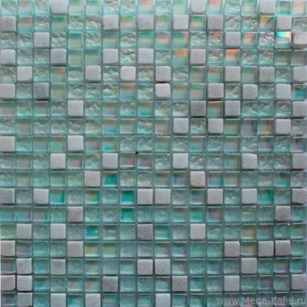 Мозаика на сетке стеклянная DGS018