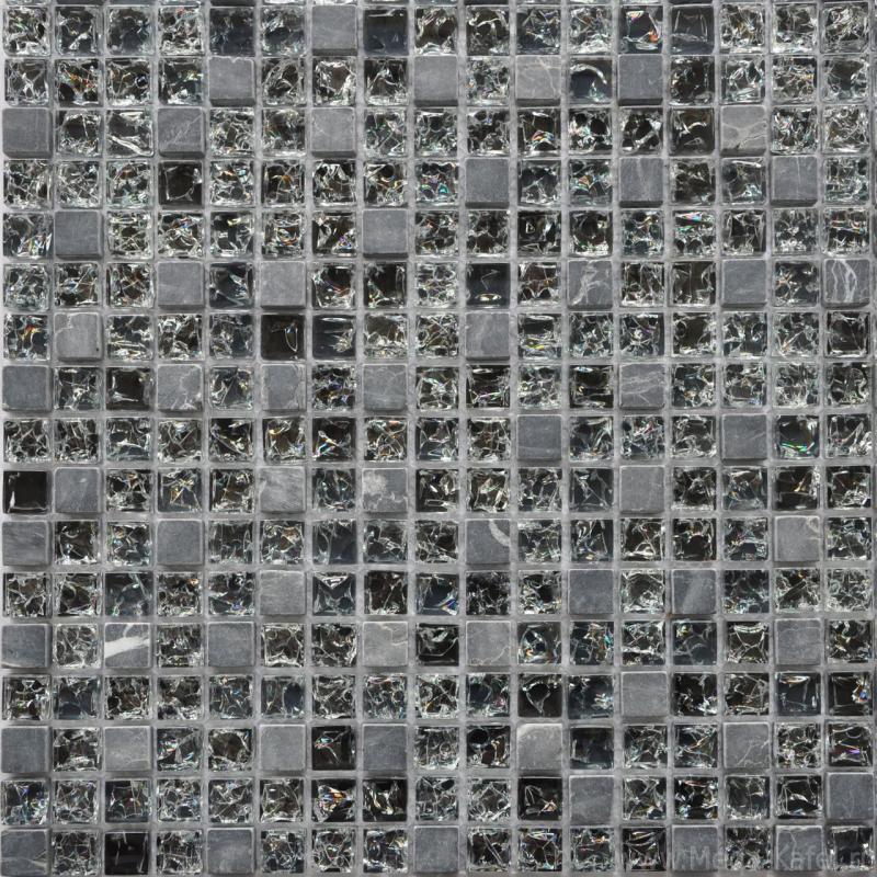 Мозаика на сетке стеклянная GS089В