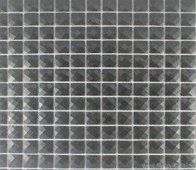 Мозаика стеклянная стразы F2x6 Super Black