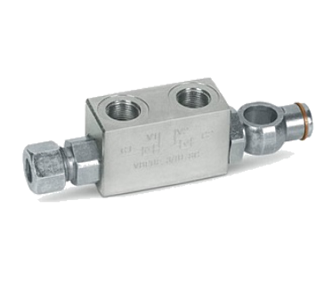 ГИДРОЗАМКИ ДВУХСТОРОННИЕ С ПОВОРОТНЫМ ШТУЦЕРОМ "BANJO" VBPDE SC