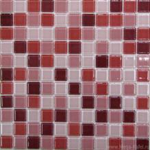 Мозаика стеклянная Plum mix