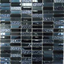 Мозаика стеклянная Super Line (black)