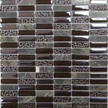 Мозаика стеклянная Super Line (brown)