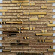 Мозаика на сетке стеклянная XF060