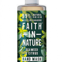 Антибактерильное жидкое мыло Faith in nature 300 мл с экстрактом Морских водорослей